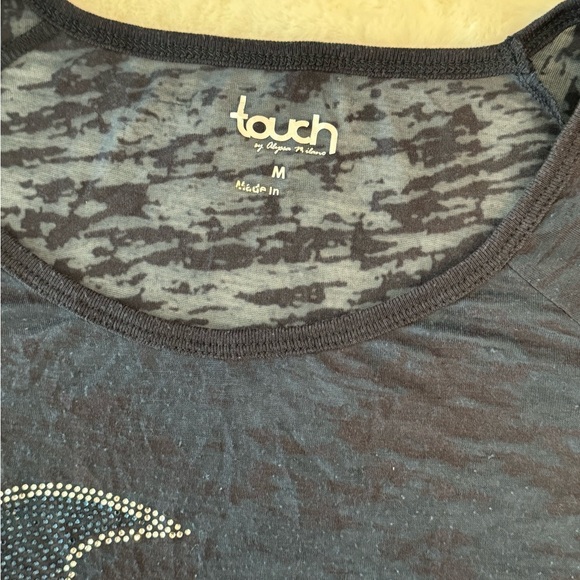 Houston Texans Bedazzle Embellished Logo, Short Sleeve- size M - Picture 3 of 10